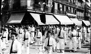 Oran - Boulevard Clemenceau - Clique Joyeuse-Union Bon Bosco